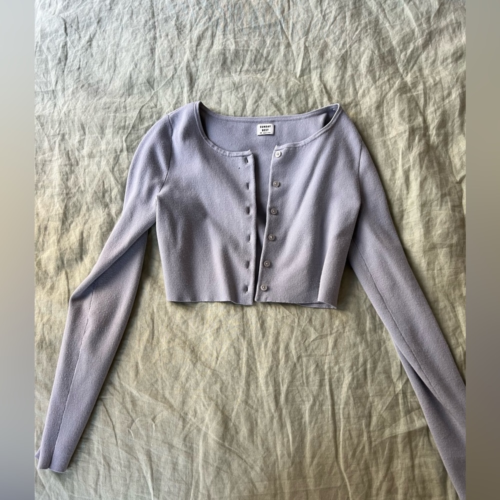 Aritzia Sunday best cropped cardigan